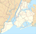 USA New York City location map