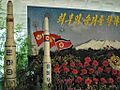 Unha-9 rocket model