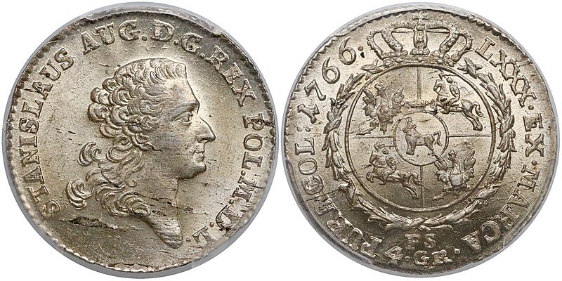 Złotówka 1766