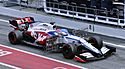 2020 Formula One tests Barcelona, Williams FW43, Russell.jpg
