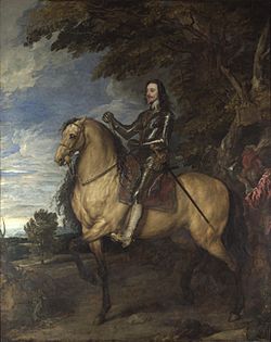 Archivo:Anthonis van Dyck - Equestrian Portrait of Charles I - National Gallery, London