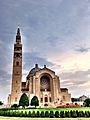Basilica of the National Shrine of the Immaculate Conception Front View Color.jpg