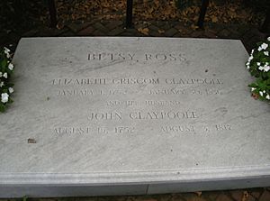 Archivo:Betsy Ross' Gravestone