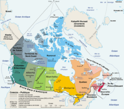 Archivo:Carte administrative du Canada