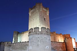 Castillo de la Mota en Medina del Campo (Valladolid)