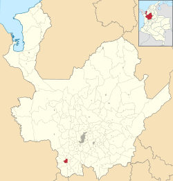 Hispania ubicada en Antioquia