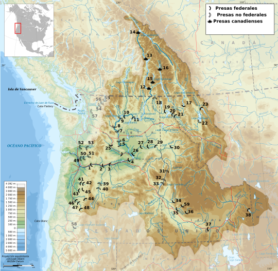 Archivo:Columbia drainage basin major dams map-es