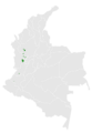 Diglossa gloriosissima map