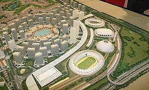 Archivo:Dubai Sports City Model Pict 5