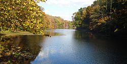 Echo Lake Park in Mountainside NJ autumnal scene.jpg