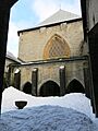 Exterior of San Augustin chapel seen from the cloister (Roncesvalles)