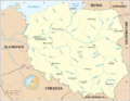 Flüsse in Polen (Karte)-es