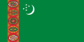 Flag of Turkmenistan (1992-1997)