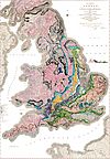 Geological map Britain William Smith 1815.jpg