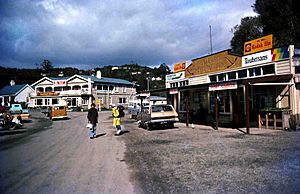 Archivo:Halfmoon Bay, Stewart Island in 1977