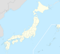 Japan location map with side map of the Ryukyu Islands