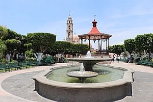 Archivo:Jardín Principal de Uriangato
