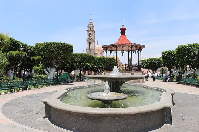 Jardín Principal de Uriangato