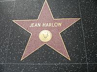 Archivo:Jean Harlow's Hollywood Walk of Fame Star
