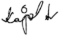 Kajol signature (1)