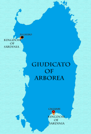 Archivo:Kingdom of Sardinia 1368-1388 -- 1392-1409