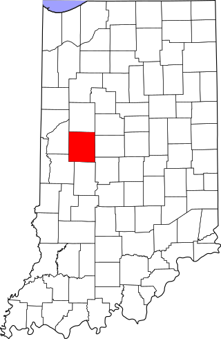 Map of Indiana highlighting Montgomery County.svg