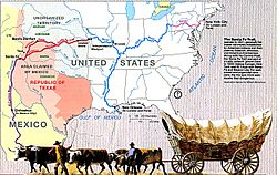 Archivo:Map of Santa Fe Trail-NPS