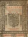 Obras de Boscán y Garcilaso de la Vega