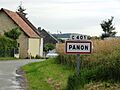 Panon (Sarthe) entrée