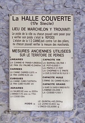 Archivo:Pernes - Mesures anciennes