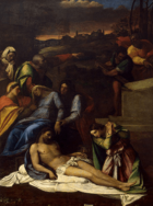 Piombo, Lamentación sobre el cadáver de Cristo, Hermitage.png
