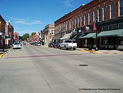 Platteville's Main Street.JPG