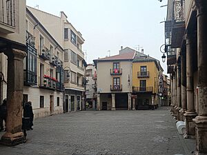 Archivo:Plaza del Trigo en Aranda de Duero