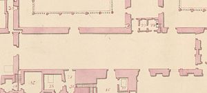 Archivo:Sala de la Emperatriz from Alcázar of Madrid. Main floor plan LCCN2015647607 (cropped)