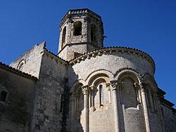 Archivo:Sant Marti Sarroca - Iglesia de Santa Maria (Abside 2)