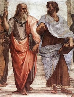 Archivo:Sanzio 01 Plato Aristotle