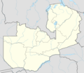 Zambia adm location map