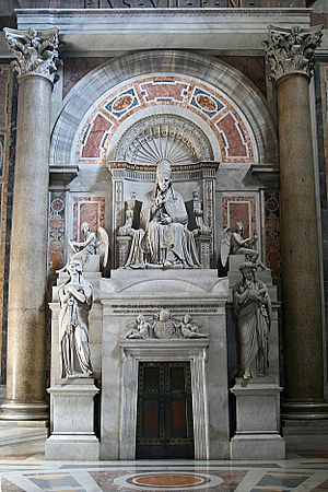 Archivo:0 Tombeau du pape Pie VII - Basilique St-Pierre - Vatican