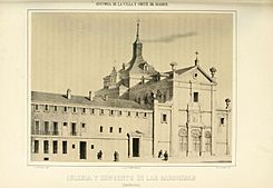 1863, Historia de la Villa y Corte de Madrid, vol. 3, Iglesia y convento de las Baronesas.jpg