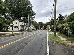 2018-09-24 12 14 58 View west along Camden County Route 534 (Berlin-Clementon Road) between Higgins Avenue and Trout Avenue in Clementon, Camden County, New Jersey.jpg