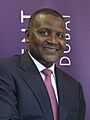 Al Shabani at the acquisition of Dangote Cement by ICD in 2014 (cropped)