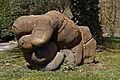 Autoportrait-bronze-poing-monumental- DIVITION-III-2010-bernard-bezzina