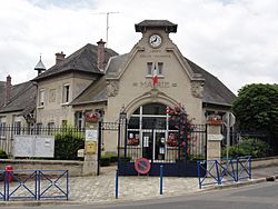 Cœuvres-et-Valsery (Aisne) mairie.JPG
