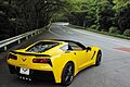 C7 Corvette Stingray Z51 2014 Rear view