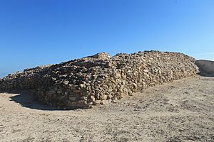 Archivo:Cabezo pequeño del estaño.Muralla sur