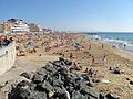 Central beach of Capbreton