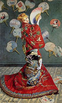 Archivo:Claude Monet-Madame Monet en costume japonais