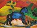 Franz Marc - Il cavallino blu (1912)