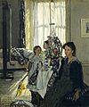 Hilda Fearon-Estudio interior
