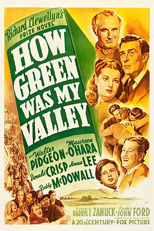 Archivo:How Green Was My Valley (1941 poster - Style A)